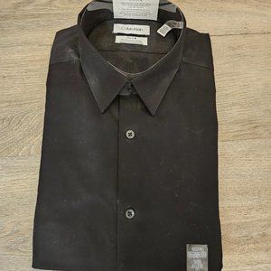 Calvin Klein Black Button Down, Unopened